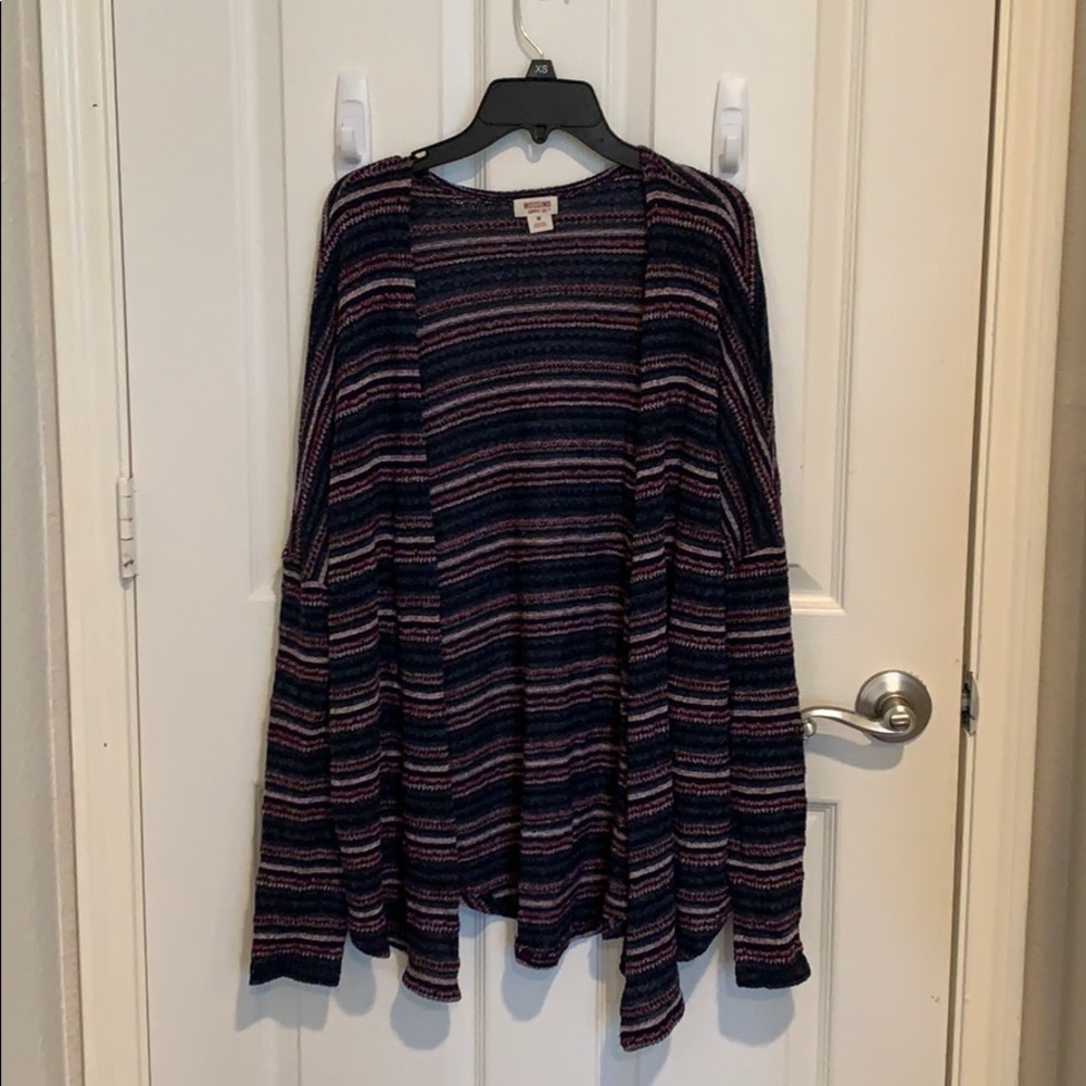Mossimo Medium Multi Colored Cardigan